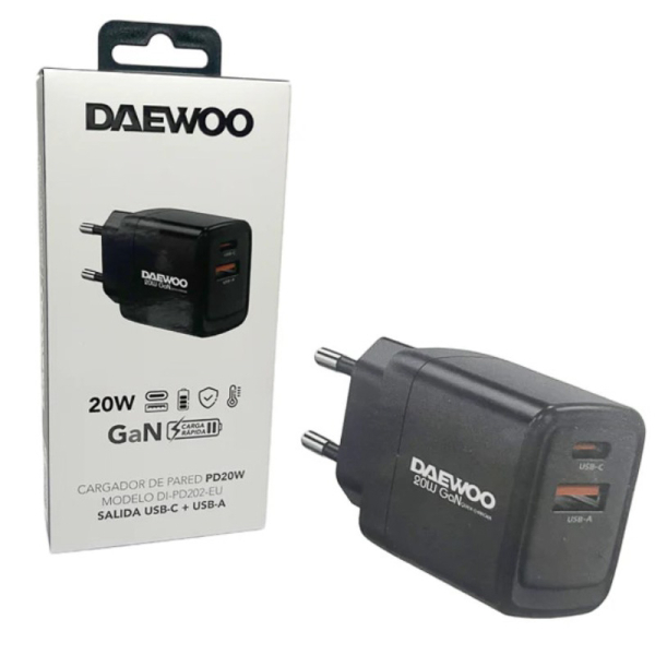 CARGADOR 20W PD202-EU T. A+C 