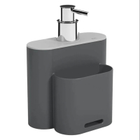 DISPENSADOR LAVALOZA 500ML GRIS 