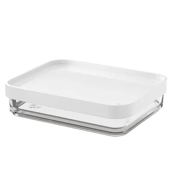 POTE PARA REFRIGERADOR 280ML CLEAR BLANCO 