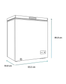 FREEZER HORIZONTAL FDHM150BY2 
