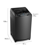 LAVADORA PREMIUM CARE 21 BLACK 
