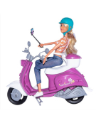SCOOTER C/MUÑECA ANLILY A10345 