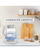 HERVIDOR GLASS WHITE 