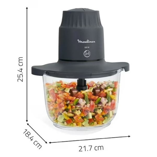PICADORA GLASS BOWL XL 2L 