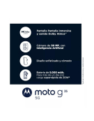 TELEFONO MOTOROLA G35 BLACK 128G 