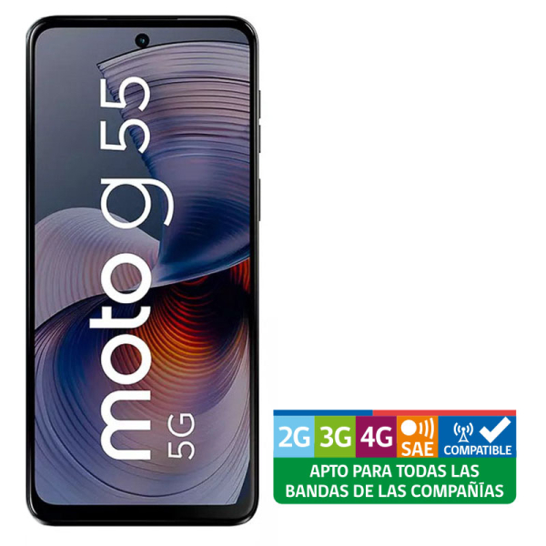TELEFONO MOTOROLA G55 BLACK 256G 