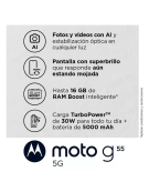 TELEFONO MOTOROLA G55 BLACK 256G 