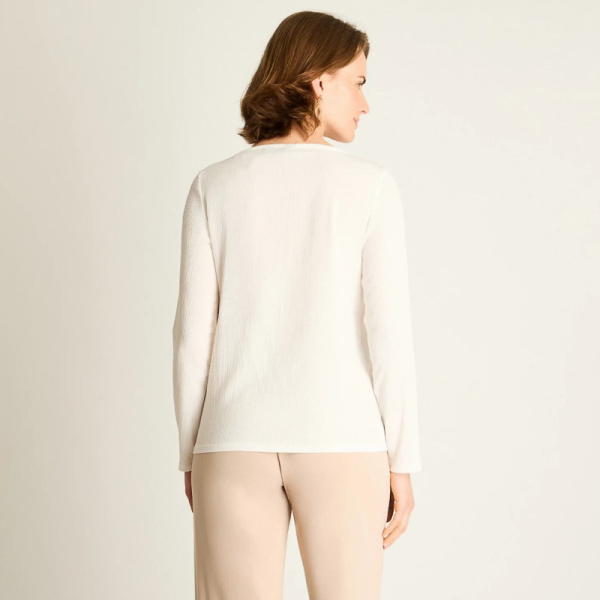 IMP POLERA BASIC M/L BLANCO