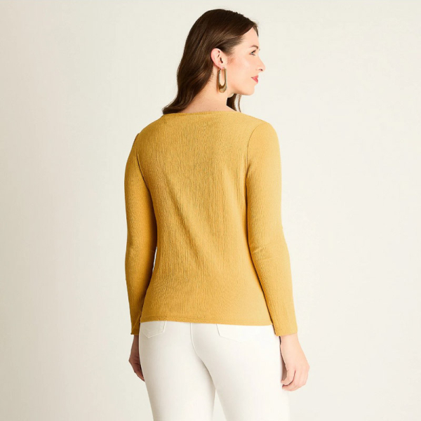 IMP POLERA BASIC M/L MOSTAZA