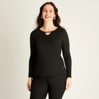 IMP POLERA BASIC M/L NEGRO