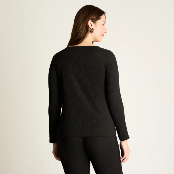 IMP POLERA BASIC M/L NEGRO
