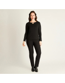 IMP POLERA BASIC M/L NEGRO