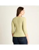 IMPORT POLERA CRUCE PISTACHO