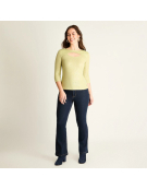 IMPORT POLERA CRUCE PISTACHO