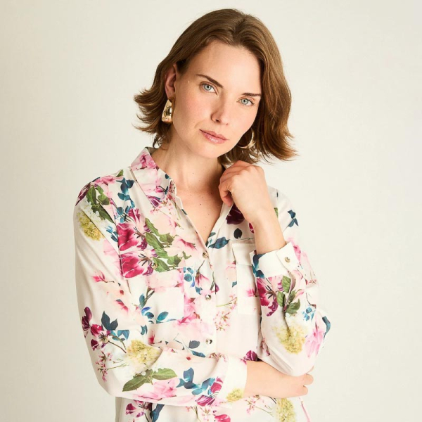 IMP BLUSA 207505 ROSA PRINT