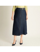 IMPORT FALDA LARGA BLUE DARK