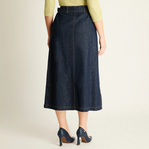 IMPORT FALDA LARGA BLUE DARK