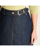 IMPORT FALDA LARGA BLUE DARK