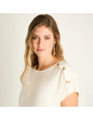 IMP BLUSA TENCEL 207637 ARENA