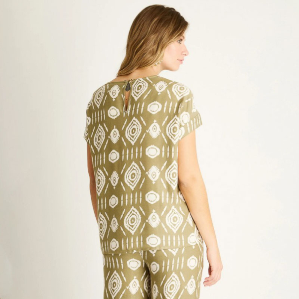 IMP BLUSA TENCEL 207637 VERDE