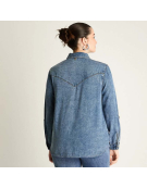 IMP BLUSA DENIM 187609 BLUE