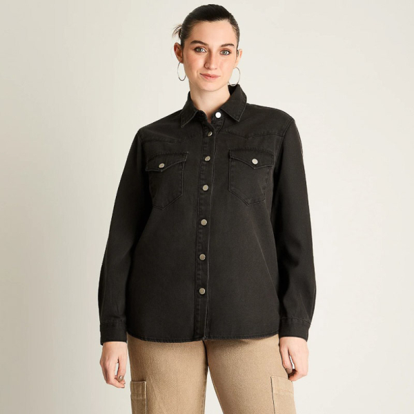 IMP BLUSA DENIM 187609 MARENGO