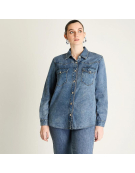 IMP BLUSA DENIM 187609 BLUE