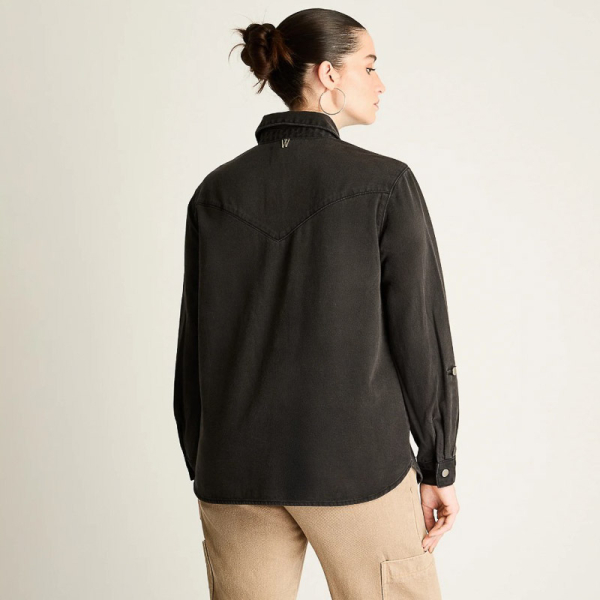 IMP BLUSA DENIM 187609 MARENGO