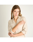 IMP BLUSA LYOCEL BEIGE