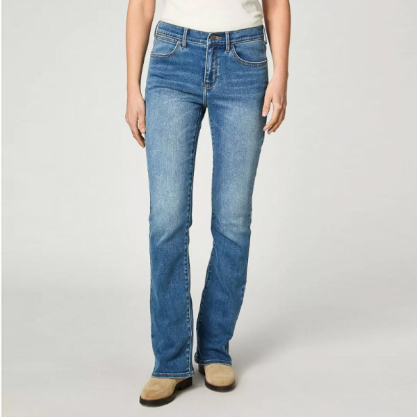 JEANS W BOOT CUT MID