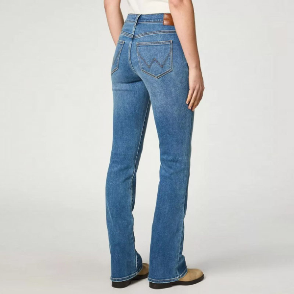 JEANS W BOOT CUT MID