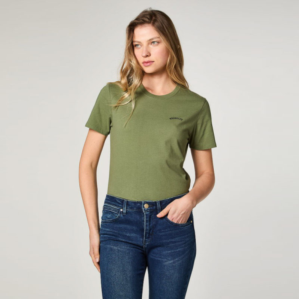 POLERA W LISO SS FASHION 002 VERDE