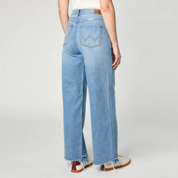 JEANS W BAGGY WIDE LEG MED