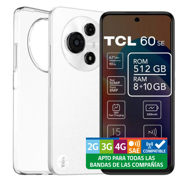 TELEFONO 60SE 512+8 GB BLIZZARD WHITE 