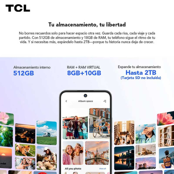 TELEFONO 60SE 512+8 GB BLIZZARD WHITE 