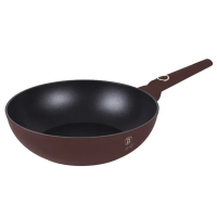 WOK 28CM ROJO VINO 