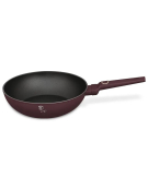 WOK 28CM ROJO VINO 