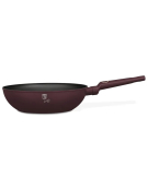 WOK 28CM ROJO VINO 