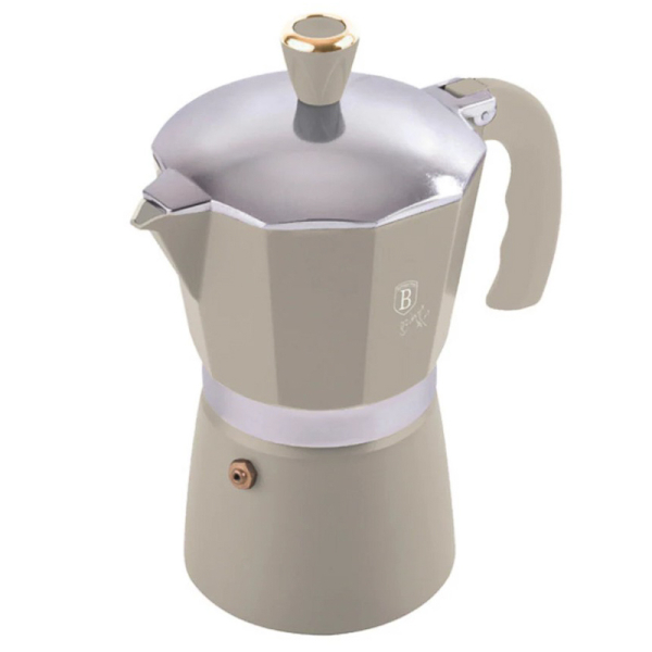CAFETERA 9TZS BEIGE/DORADO 