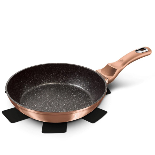 SARTEN 28CM NEGRO/ROSA DORADO 