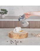 CAFETERA 9TZS BEIGE/DORADO 