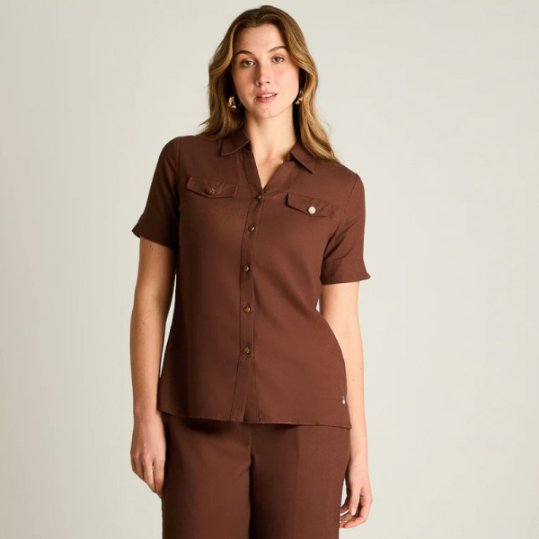 IMP BLUSA LINO SAFARI 207577 C