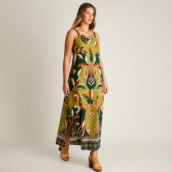 IMP VESTUIDO ESTAMPADO MAXI