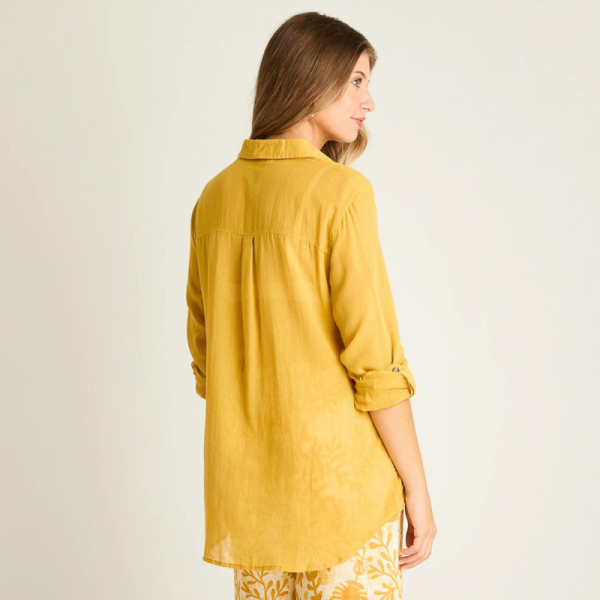 IMP BLUSA LISO 207649 MOSTAZA