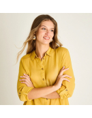 IMP BLUSA LISO 207649 MOSTAZA