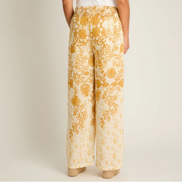 IMP PANTALON 767617 PALAZZO CRUDO