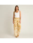 IMP PANTALON 767617 PALAZZO CRUDO