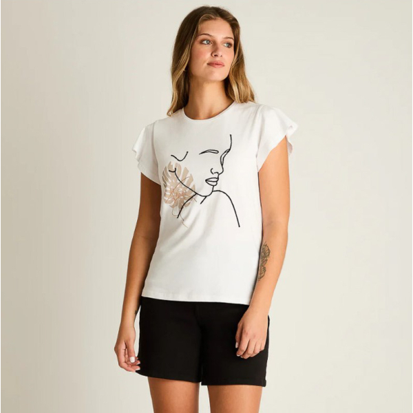 IMP POLERA BASIC 107660 BLANCO