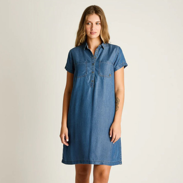 IMP VESTIDO 887625 LYOCEL AZUL