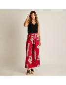 IMP PANTALON PALAZZO 767621 ROJO
